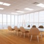 LED Einbaupanel 60x60 cm - DALI dimmbar- 44W - UGR19 - dimmbares LED Panel Büro Konferenzraum Schule Gebäude