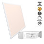 LED Einbaupanel 60x60cm - TRIAC dimmbar - 44W - 3960 lm - UGR19 - alle Farbtemperaturen