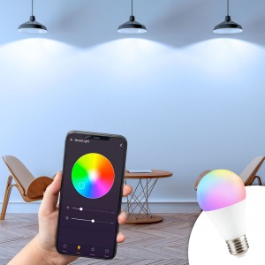 Smart LED-Lampe E27 - WLAN - RGB + CCT - 9W - Partylichter Ambiente Dekolampe