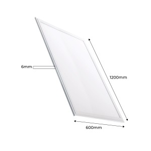 LED-Einbaupanel 120x60 cm - PUSH dimmbar- 72W - UGR19 - LED Panel Abmessungen