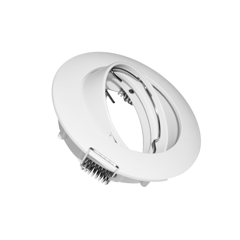 Schwenkbarer Downlight-Ring für GU10 / MR16 Leuchtmittel - Einbauöffnung Ø72 mm