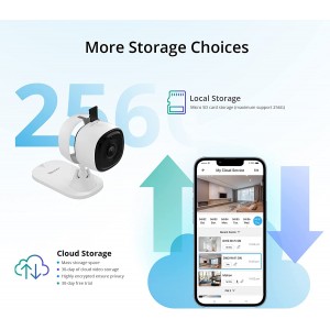 Überwachungskamera SONOFF CAM Slim Smart - WLAN - speichert Video -Bewegungsmelder - Speicher