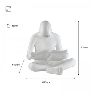 Designerleuchte „READER“ - 3W - Abmessungen