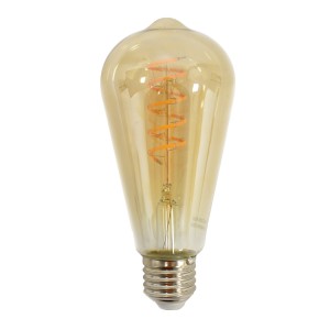 Retro LED-Lampe ST64 4W...