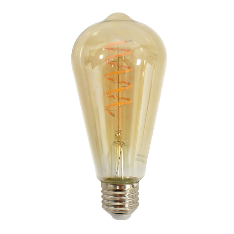 LED Lampe Edison E27 ST64 4W led filament