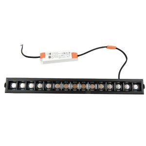 Lineare LED Einbauleuchte 30W UGR18 - LED Spot Einbauspot - blendfrei