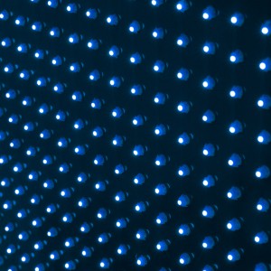 LED-Kreuz Tierarztpraxis blau einfarbig 50x50cm Doppelseitig Outdoor led apothekenkreuz