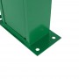LED-Apothekenkreuz einfarbig grün 50 x 50 cm Doppelseitig Outdoor wandmontage