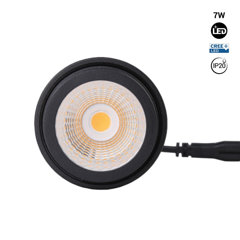LED-Modul 7W für MR16/GU10 Downlight-Einbauring - 45° - CRI 90