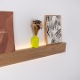 Wandleuchte aus Holz „Wooden“ - Dimmbar - 24W - 100 cm - Bücherregal Lampe