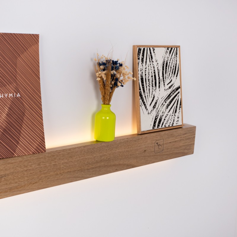 Wandleuchte aus Holz „Wooden“ - Dimmbar - 24W - 100 cm - Bücherregal Lampe Wandleuchte aus Holz „Wooden“ - Dimmbar - 24W - 100 cm - Bücherregal Lampe