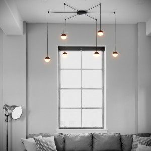 LED Hängeleuchte ORBITA 6x8W (36W)