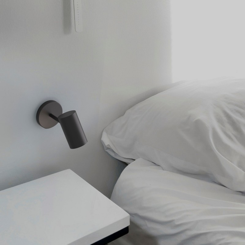 Schwenkbare Innen-Wandleuchte „Gian“ - E27 - Kopfteil Schwenkbare Innen-Wandleuchte „Gian“ - E27 - Kopfteil