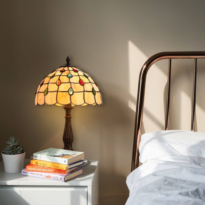 Tischleuchte „Rafa“ - „Tiffany“ Inspiration - Bettleuchte - Nachttischleuchte Tischleuchte „Rafa“ - „Tiffany“ Inspiration - Bettleuchte - Nachttischleuchte