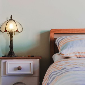 Tischleuchte „Candice“ - „Tiffany“ Inspiration - night lamp