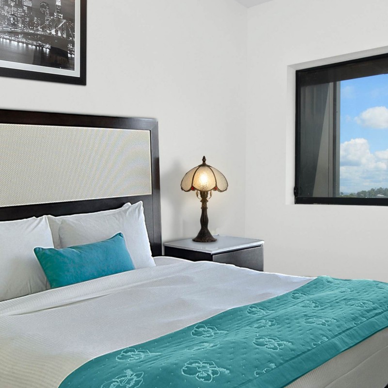 Tischleuchte „Candice“ - „Tiffany“ Inspiration - Einsatz Schlafzimmer Nachttisch Tischleuchte „Candice“ - „Tiffany“ Inspiration - Einsatz Schlafzimmer Nachttisch