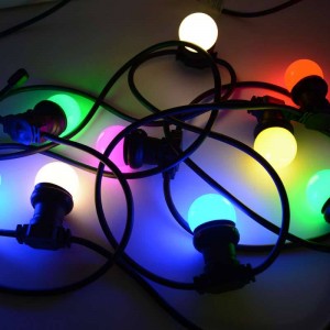 LED-Glühbirne E27 grün 1w