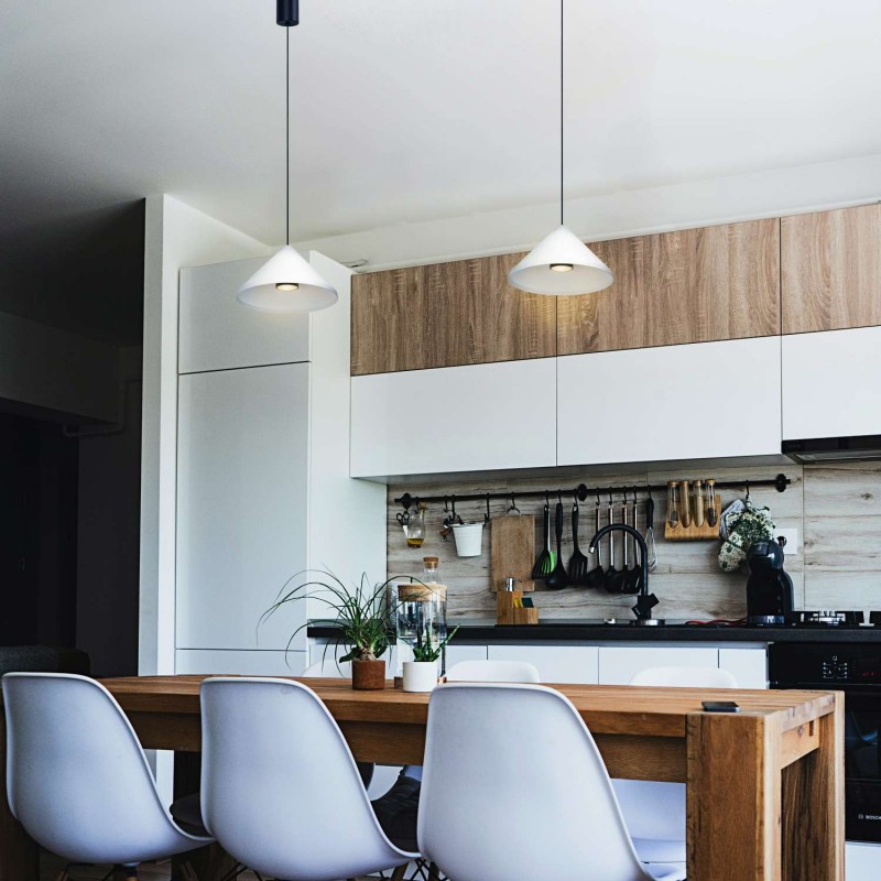 Designer-Pendelleuchte „Cima“ - 13W - Eaglerise Driver - Warmweiß - Küchenbeleuchtung Kücheninsel Designer-Pendelleuchte „Cima“ - 13W - Eaglerise Driver - Warmweiß - Küchenbeleuchtung Kücheninsel