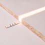 Einbau-Silikonhülle - Verwandelt LED-Streifen in Neon Flex - 16x16 mm - 5 Meter - Vertikale Biegerichtung - Neon einbauen