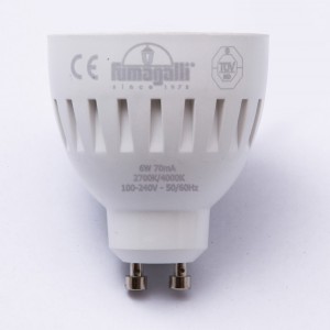 GU10 LED-Leuchtmittel - 6W - CCT - Fumagalli - flimmerfrei