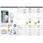 LED-Lampe E27 A60 - 8,5W - CCT - Fumagalli - energieeffizient