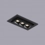 LED-Einbauleuchte 6W - schwenkbar - UGR18 - CRI90 - OSRAM LEDs - 2800K  Bekleidungsgeschäft
