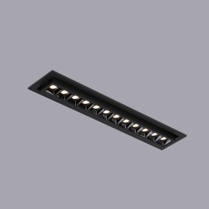 20W LED-Einbauleuchte - schwenkbar - UGR18 - CRI90 - OSRAM LEDs - 2800K - Hochwertige LED