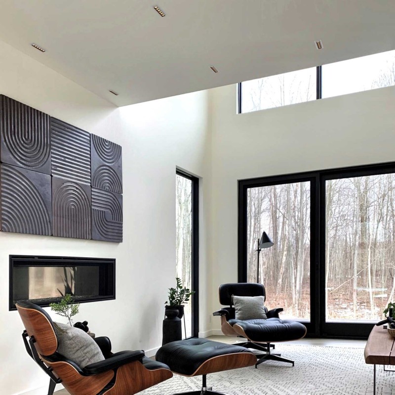 LED-Einbauleuchte 10W - schwenkbar - UGR18 - CRI90 - OSRAM LEDs - 2800K - Wohnzimmer LED-Einbauleuchte 10W - schwenkbar - UGR18 - CRI90 - OSRAM LEDs - 2800K - Wohnzimmer