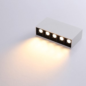 LED-Leuchte weiß - 10W - UGR18 - CRI90 - OSRAM LEDs - Austellung beleuchten
