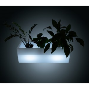 RGBW Akku LED-Pflanzgefäß - 12W - IP67 - Mehrfarbige LED Möbel