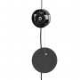 Designer-Pendelleuchte „Nebula“ mit Schalter und Stecker - 1 x 6W - Anschluss