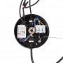 Designer-Pendelleuchte „Nebula“ mit Schalter und Stecker - 1 x 6W - Kabel