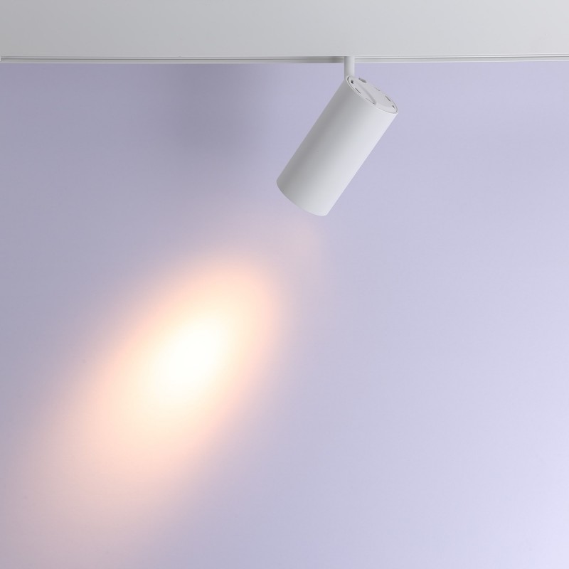 LED-Schienenstrahler für Magnetschiene 48V - 18W - Weiß - Licht ausrichten LED-Schienenstrahler für Magnetschiene 48V - 18W - Weiß - Licht ausrichten