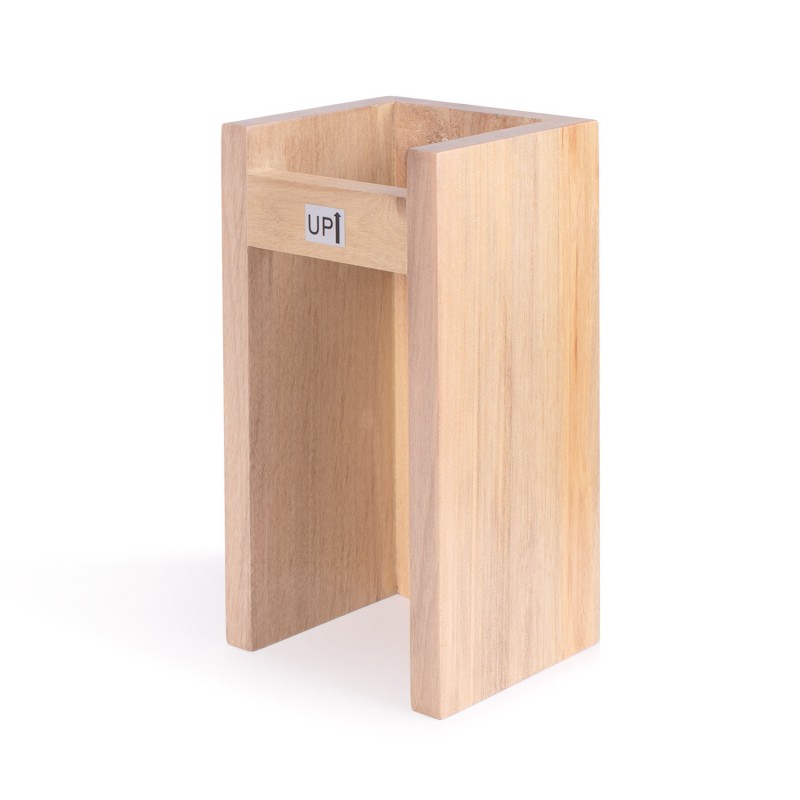 Wandleuchte „Durga“ aus Holz mit doppeltem Lichtaustritt - 2 x GU10 - Innen - raffinierte Leuchte Wandleuchte „Durga“ aus Holz mit doppeltem Lichtaustritt - 2 x GU10 - Innen - raffinierte Leuchte