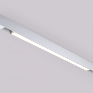 Opale LED- Schienenleuchte für Magnetschiene 48V - 20W - Weiß - geradlinig