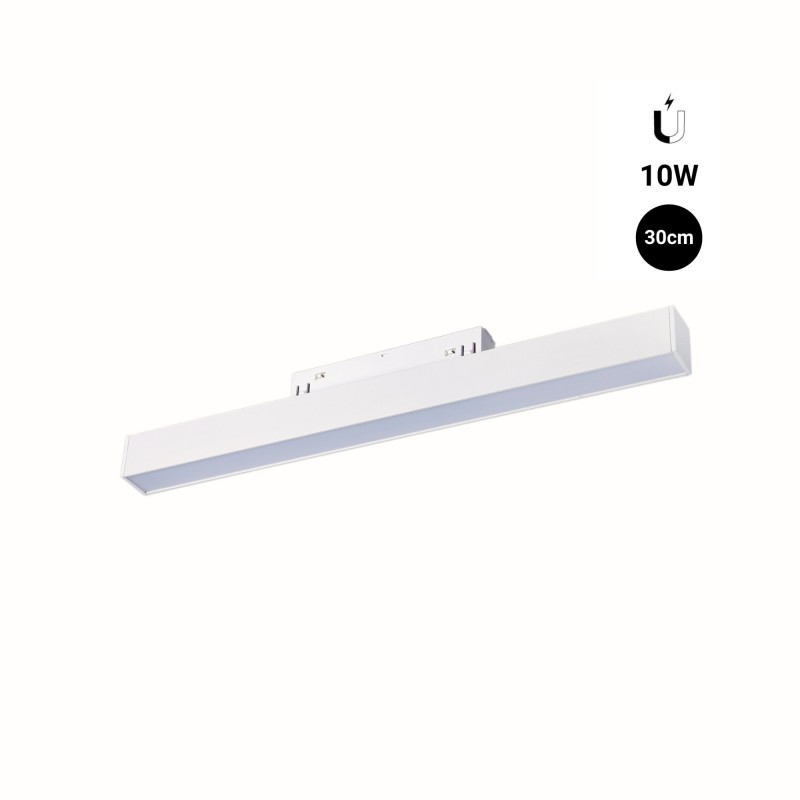 Opale LED-Schienenleuchte für Magnetschiene 48V - 10W - Weiß