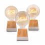 Dekorative Filament-Lampe „Hearts“ E27 G125 - 4W - 2200K - Tischleuchte - Leselampe - Warmes Licht