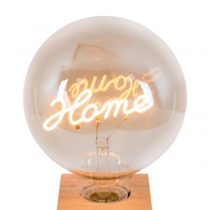 Dekorative Filament-Lampe „Home“ E27 G125 - 4W - 2200K - LED Glühfadenlampe