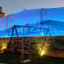 Flexibler LED RGB Wandfluter 24V DC - 5 Meter - 2700K - IP67 - Ausseneinsatz, Hervorhebung, Fassade