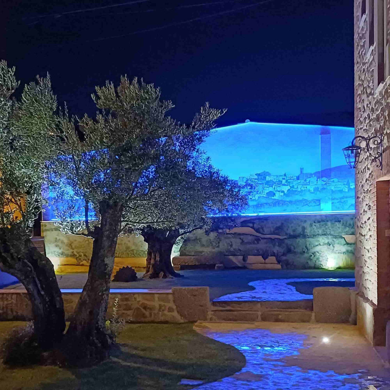 Flexibler LED RGB Wandfluter 24V DC - 5 Meter - 2700K - IP67 - Ausseneinsatz, Hervorhebung, Fassade