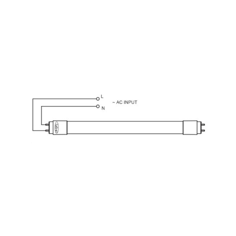 LED-Röhre T8 18W 120 cm