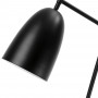 Designer Stehlampe „Shoppen“ - Gräshoppa Inspiration - schwarz
