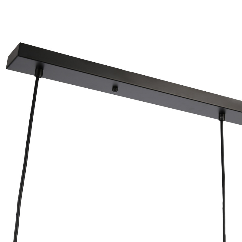 Dreifache Pendelleuchte „Merce“ aus Kristall - 3 x E27 - Hängelampe - Deckenbaldachin