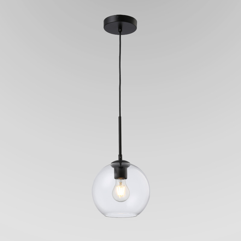 Pendelleuchte „Cleire“ aus Glas - E27 - Hängelampe Glaskugel