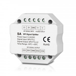 RGB/RGBW Splitter - SPI - 5-24VDC - LED Signalverteiler