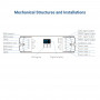 DMX512 zu SPI Pixel 5-24V DC Decoder - RF Steuerung - Viele Modi - LED IC Streifen - Anschlüsse