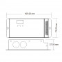 DMX512 zu SPI Pixel 5-24V DC Decoder - RF Steuerung -IC LED RGB RGBW Streifen steuern - Abmessungen