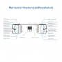 DMX512 Decoder 12-24V DC - 5A/Kanal - 4 Kanäle - input output