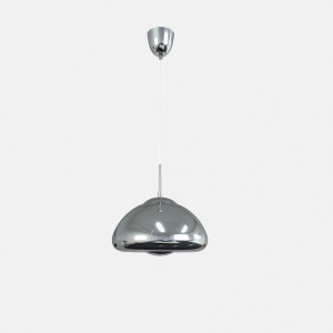Design Pendelleuchte „Hugo“ - E27 G45 - höhenverstellbare Hängelampe - Chrom