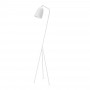 Designer Stehlampe „Shoppen“ - Gräshoppa Inspiration - weiß - Grashopper Lampe